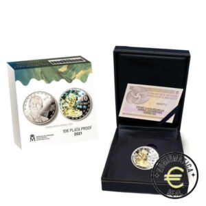 ESPAÑA 2021 10 EUROS PROOF - 8 REALES "SALVADOR DALI" BE - PP.