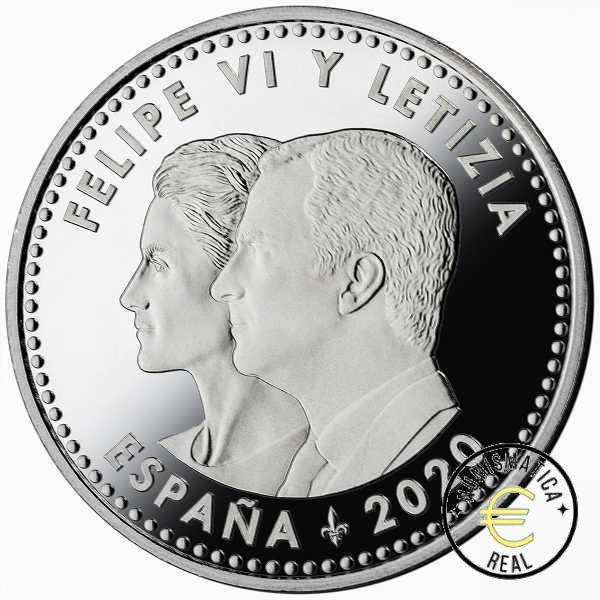 ESPAÑA 2020 30 EUROS DE PLATA - APLAUSOS "HOMENAJE SANITARIOS COVID-19" UNC CON COLOR. EN BOLSITA ORIGINAL. - Imagen 3