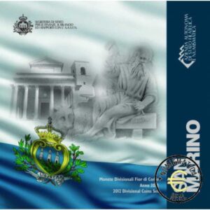 SAN MARINO 2012 CARTERA 8 VALORES KMS CALIDAD BU - DE 1 CENT A 2 EUROS - EN CARTERA OFICIAL - EUROSET.