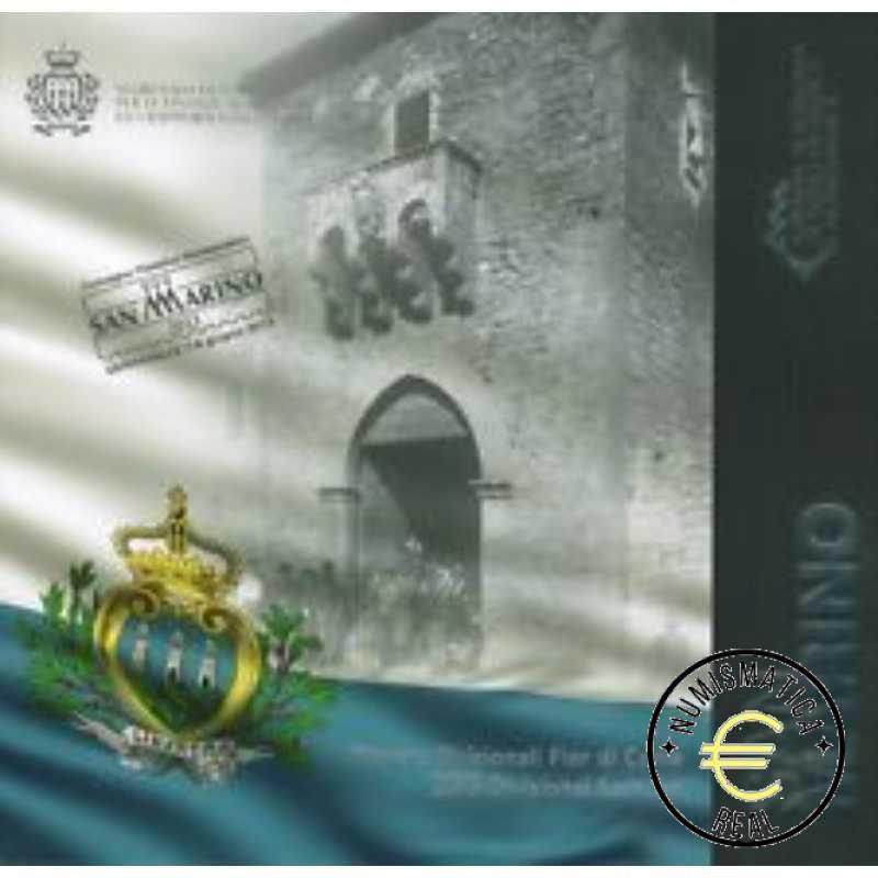 SAN MARINO 2013 CARTERA 8 VALORES KMS CALIDAD BU - DE 1 CENT A 2 EUROS - EN CARTERA OFICIAL - EUROSET.