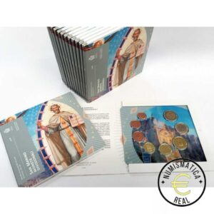 SAN MARINO 2018 CARTERA 8 VALORES KMS CALIDAD BU - DE 1 CENT A 2 EUROS - EN CARTERA OFICIAL - EUROSET.