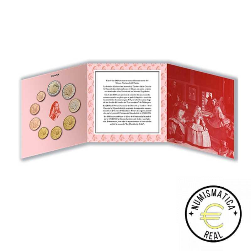 ESPAÑA 2019 9 VALORES - SERIE DE 1CENT A 2 EUROS 8 VALORES + 2 EUROS COM. "MURALLA DE ÁVILA "- CARTERA BU - EUROSET. - Imagen 2
