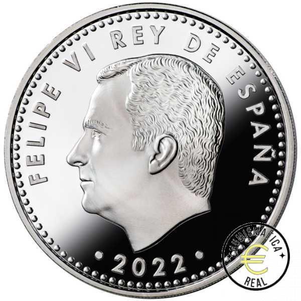 ESPAÑA 2022 10 EUROS PROOF - 8 REALES - AÑO DE INVESTIGACION "SANTIAGO RAMON Y CAJAR" BE EN COLOR - PP. - Imagen 3