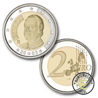 ESPAÑA 2008 2 EUROS COMUN UNC REY - JUAN CARLOS I - S/C.