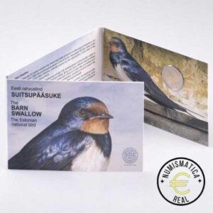 ESTONIA 2023 2 EUROS CONMEMORATIVA BU - LA GOLONDRINA, AVE NACIONAL - EN COINCARD - BNC.