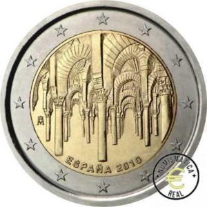 ESPAÑA 2010 2 EUROS CONMEMORATIVA UNC - MEZQUITA DE CORDOBA - S/C.