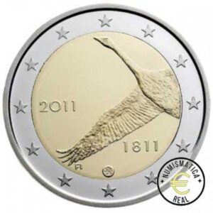 FINLANDIA 2011 2 EUROS CONMEMORATIVA UNC - SOUMEN PANKKI - FINLANDS BANK - S/C.