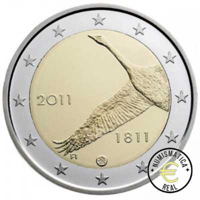 FINLANDIA 2011 2 EUROS CONMEMORATIVA UNC - SOUMEN PANKKI - FINLANDS BANK - S/C.