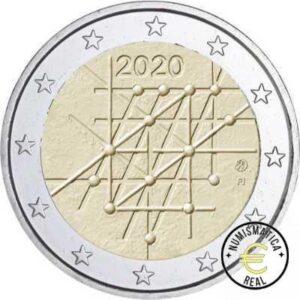 FINLANDIA 2020 2 EUROS CONMEMORATIVA UNC - UNIVERSIDAD DE TURKU - S/C.
