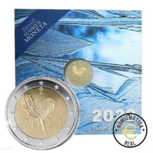 FINLANDIA 2022 2 EUROS CONMEMORATIVA PROOF - 100 AÑOS DEL BALLET NACIONAL - EN ESTUCHE OFICIAL - PP.