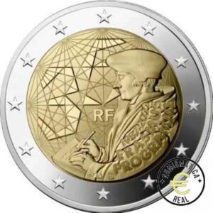 FRANCIA 2022 2 EUROS CONMEMORATIVA UNC - PROGRAMA ERASMUS - S/C.