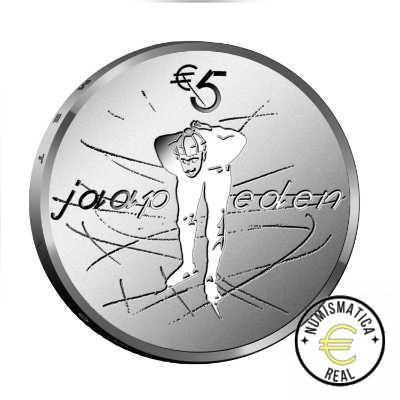 HOLANDA 2019 5 EUROS COINCARD CONMEMORATIVA - JAAP EDEN VIJFJE - BU. - Imagen 4