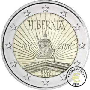 IRLANDA 2016 2 EUROS CONMEMORATIVA UNC - CENTENARIO DEL ALZAMIENTO DE PASCUA - S/C.