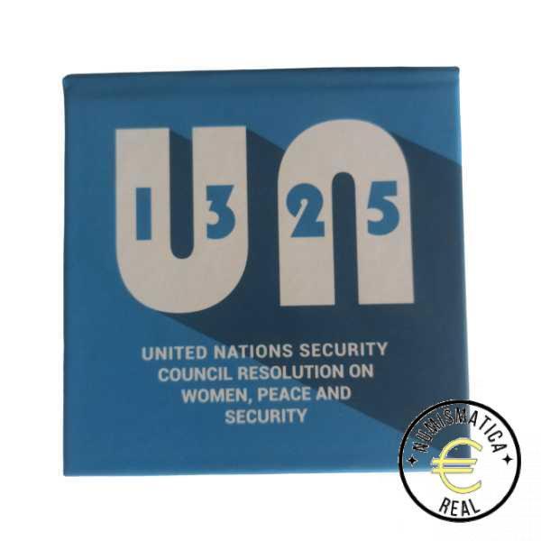 MALTA 2022 2 EUROS CONMEMORATIVA - ONU SEGURIDAD DE LA MUJER - EN ESTUCHE OFICIAL - SOLO 3.000 UNIDADES.