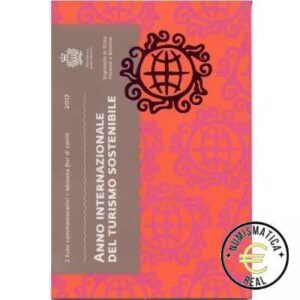 SAN MARINO 2017 2 EUROS CONMEMORATIVA BU - AÑO INTERNACIONAL DEL TURISMOS SOSTENIBLE - EN CARTERA OFICIAL.