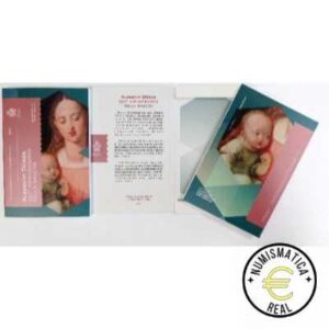 SAN MARINO 2021 2 EUROS CONMEMORATIVA BU - 550º ANIVERSARIO DEL NACIMIENTO DE ALBERTO DURERO - EN CARTERA OFICIAL.