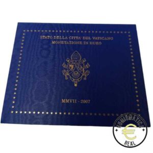 VATICANO 2007 CARTERA 8 VALORES KMS CALIDAD BU - BENEDICTO XVI - EN CARTERA OFICIAL - EUROSET.