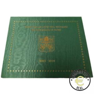 VATICANO 2010 CARTERA 8 VALORES KMS CALIDAD BU - BENEDICTO XVI - EN CARTERA OFICIAL - EUROSET.