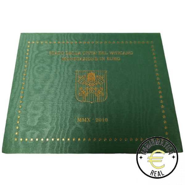VATICANO 2010 CARTERA 8 VALORES KMS CALIDAD BU - BENEDICTO XVI - EN CARTERA OFICIAL - EUROSET.