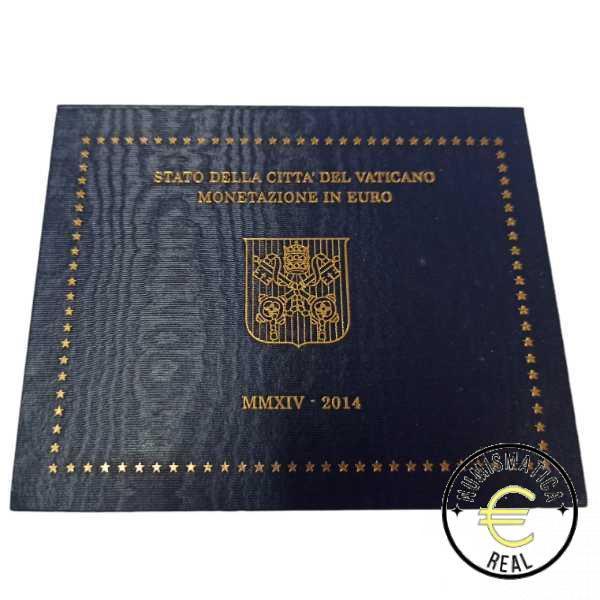 VATICANO 2014 CARTERA 8 VALORES KMS CALIDAD BU - FRANCISCO I - EN CARTERA OFICIAL - EUROSET.