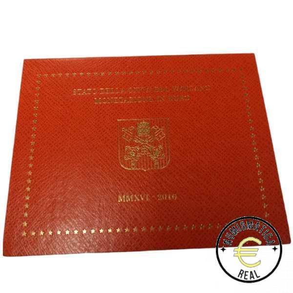 VATICANO 2016 CARTERA 8 VALORES KMS CALIDAD BU - FRANCISCO I - EN CARTERA OFICIAL - EUROSET.
