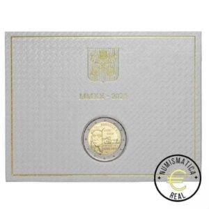 VATICANO 2020 2 EUROS CONMEMORATIVA BU - 500º ANIVERSARIO DE LA MUERTE DE RAPHAEL "RAFAEL" - EN CARTERA OFICIAL.