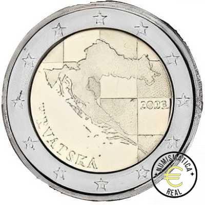 CROACIA 2023 2 EUROS COMUN DE SERIE UNC. S/C.