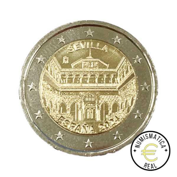ESPAÑA 2024 10 VALORES - SERIE DE 1CENT A 2 EUROS 8 VALORES + 2 EUROS COM. "POLICIA NACIONAL" Y "CIUDAD DE SEVILLA"- CARTERA BU - EUROSET. - Imagen 4