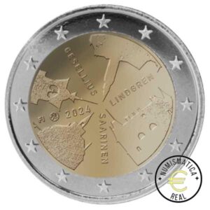 FINLANDIA 2024 2 EUROS CONMEMORATIVA UNC "ARQUITECTURA FILANDESA" S/C.