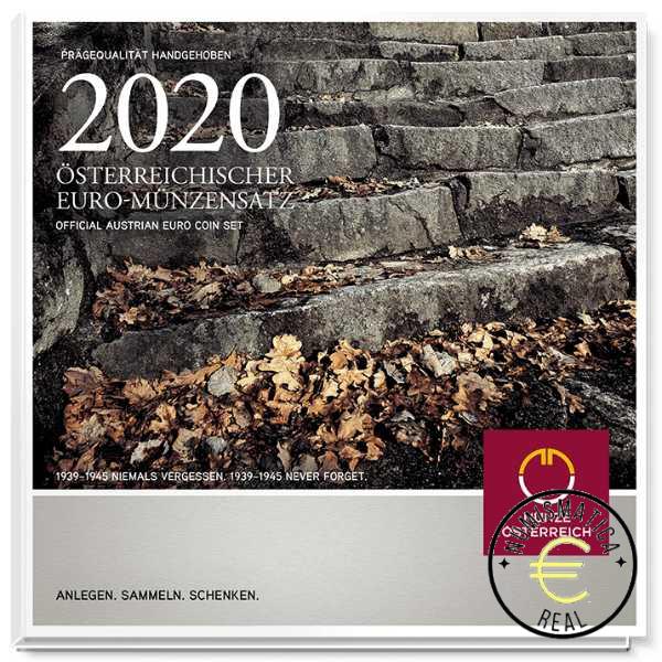 AUSTRIA 2020 CARTERA 8 VALORES KMS CALIDAD BU - DE 1 CENT A 2 EUROS - EN CARTERA OFICIAL - EUROSET.