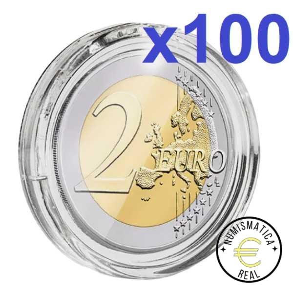 Capsules Numismatiques Transparentes - Lot De 10, Diamètre 50 Mm, Protection Pour Pièces De Collection - 5