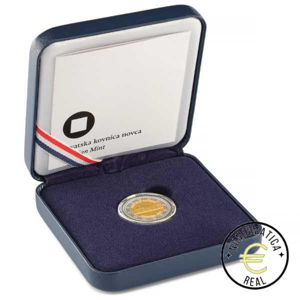 CROACIA 2024 2 EUROS CONMEMORATIVA PROOF - "CIUDAD DE VARAZDIN" BE - EN ESTUCHE PP.