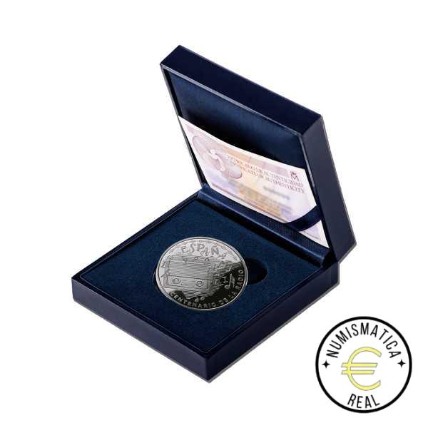 ESPAÑA 2024 10 EUROS PROOF – "CENTENARIO DE LA RADIO” ERROR CANTO LISO / PLANO BE – PP.