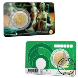 BELGICA 2025 2 EUROS CONMEMORATIVA BU - LOTERIA NACIONAL DE BELGICA - EN COINCARD - BNC.