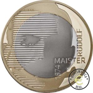 ESLOVENIA 2024 3 EUROS CONMEMORATIVA UNC "150º ANIV. NACIMIENTO RUDOLF MAISTER" S/C.