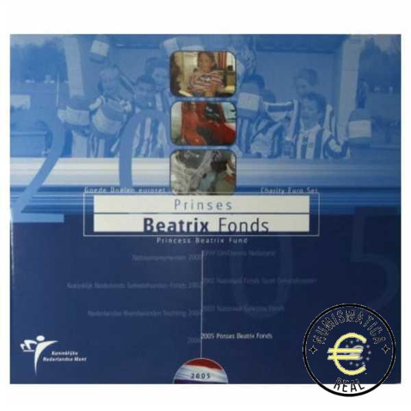 HOLANDA 2005 CARTERA 8 VALORES KMS CALIDAD BU - DE 1 CENT A 2 EUROS - EN CARTERA OFICIAL PAISES BAJOS - EUROSET.