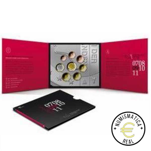 HOLANDA 2009 CARTERA 8 VALORES KMS CALIDAD BU - DE 1 CENT A 2 EUROS - EN CARTERA OFICIAL PAISES BAJOS - EUROSET. - Imagen 2