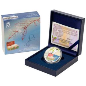ESPAÑA 2025 10 EUROS PROOF – 8 REALES “150 ANIV. DE ANTONIO MACHADO” BE – PP.