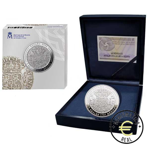 ESPAÑA 2025 10 EUROS PROOF – 8 REALES “JOYAS MUSEO II - 1737 MÉXICO” BE – PP.
