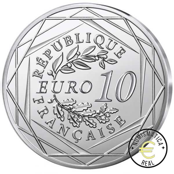 FRANCIA 2025 10 EUROS CONMEMORATIVA BU "CATEDRAL DE NOTRE DAME" EN CARPETA COINCARD BNC. - Imagen 3