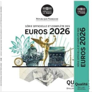 FRANCIA 2026 CARTERA 8 VALORES CALIDAD BU - DE 1CENT A 2 EUROS - EN CARTERA OFICIAL - EUROSET.