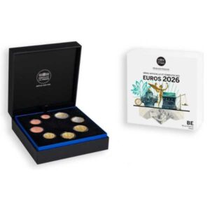 FRANCIA 2026 CARTERA 8 VALORES CALIDAD PROOF - DE 1CENT A 2 EUROS - EN CARTERA OFICIAL - EUROSET BE PP.