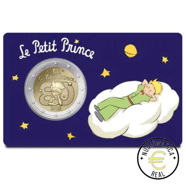 FRANCIA 2026 2 EUROS CONMEMORATIVA UNC – EL PRINCIPITO – (EN COINCARD) BU 4 VERSIONES DIFERENTES. – S/C. - Imagen 5