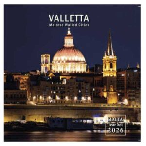 PREVENTA - MALTA 2026 9 VALORES, 8 DE LA SERIE + 1 CONMEMORATIVAS 2 EUROS "CIUDAD DE LA VALLETTA" CARTERA BU - EUROSET.