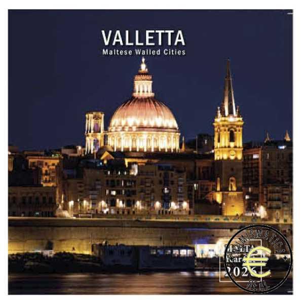 MALTA 2026 9 VALORES, 8 DE LA SERIE + 1 CONMEMORATIVAS 2 EUROS "CIUDAD DE LA VALLETTA" CARTERA BU - EUROSET.