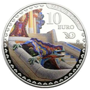 PREVENTA - ESPAÑA 2026 10 EUROS PROOF – 8 REALES “100 ANIV. DE ANTONIO GAUDI - PARQUE GUELL” BE – PP.