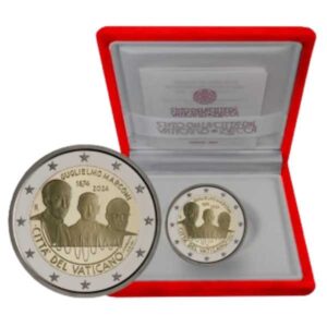 VATICANO 2024 2 EUROS CONMEMORATIVA PROOF - 150º ANIVERSARIO DEL NACIMIENTO DE GUGLIELMO MARCONI - EN ESTUCHE OFICIAL PP.