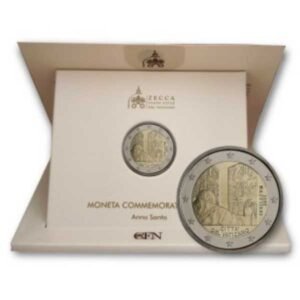 VATICANO 2025 2 EUROS CONMEMORATIVA BU - AÑO SANTO JUVILAR - EN CARTERA OFICIAL.