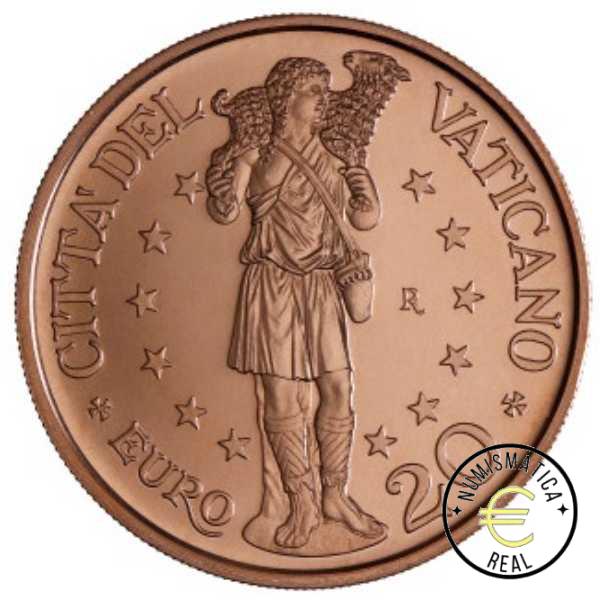 VATICANO 2025 20 EUROS CONMEMORATIVA BU - ARTE Y FE “EL BUEN PASTOR" - EN ESTUCHE OFICIAL.