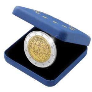 BELGICA 2026 2 EUROS CONMEMORATIVA PROOF - 50 AÑOS DEL INSTITUTO GEOGRAFICO NACIONAL "200º AÑOS DEL REAL OBSERVATORIO BELGA" - EN ESTUCHE OFICIAL PP.